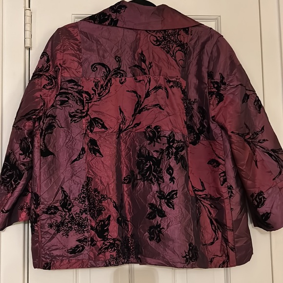 Susan Graver Jacket Sz Large - Picture 6 of 14